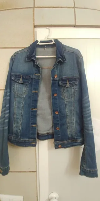 Chaqueta vaquera mujer azul