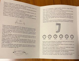 Pirofila e porta pirofila termico vintage design