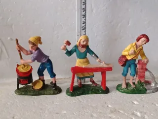 Pastori presepe cm 10 vintage