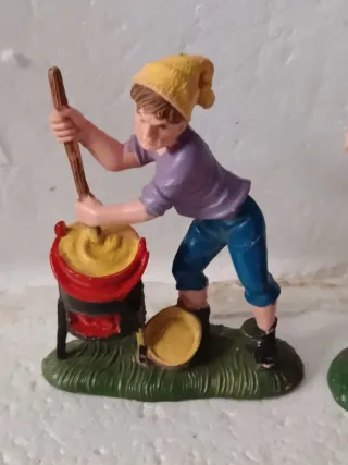 Pastori presepe cm 10 vintage