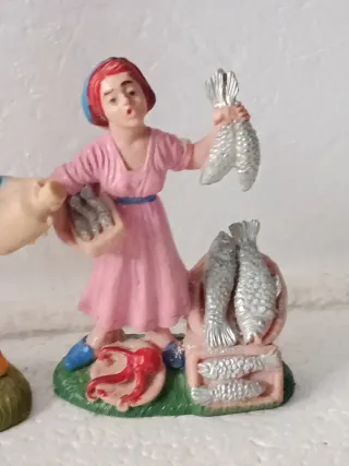 Pastori presepe mestieri assortiti