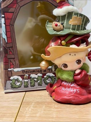 Popmart Dimoo Figura Diseño Navidad Sin abrir