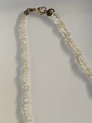 Collana pietre naturali sfaccettate