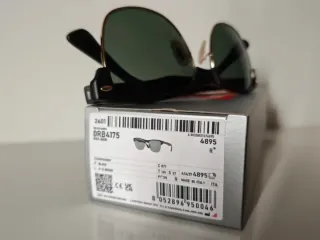 Gafas Ray-Ban Clubmaster Negro Dorado