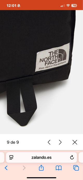 Mochila The North Face Negra