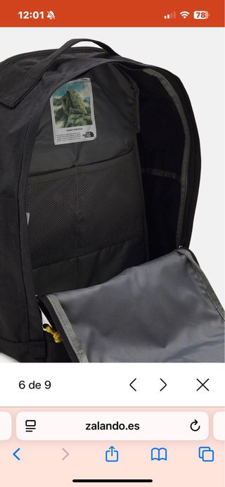 Mochila The North Face Negra