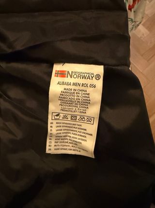 Cazadora Geographical Norway Negra