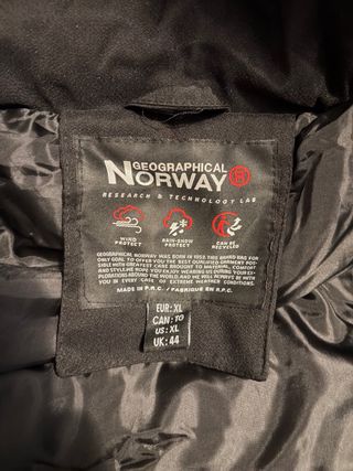 Cazadora Geographical Norway Negra