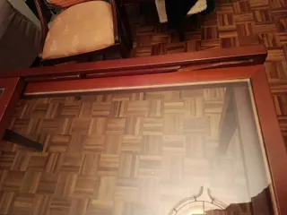 URGE VENTA Mesa de madera caoba con 6 sillas