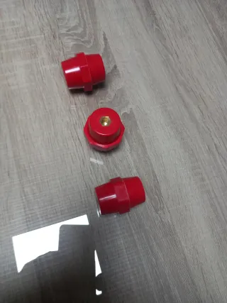 Aisladores de barra de cobre (3 unidades)