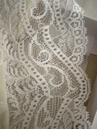 Ropa interior vintage encaje floral, a estrenar