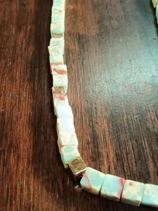 Collana pietre naturali cubiche