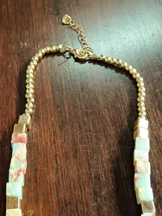 Collana pietre naturali cubiche