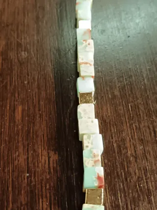 Collana pietre naturali cubiche