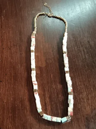 Collana pietre naturali cubiche