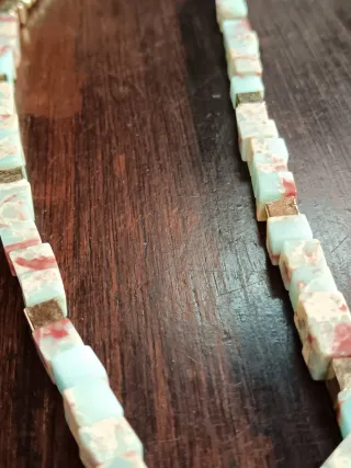 Collana pietre naturali cubiche