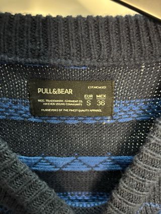 Lote 3 jerséis cuello redondo talla S y americana