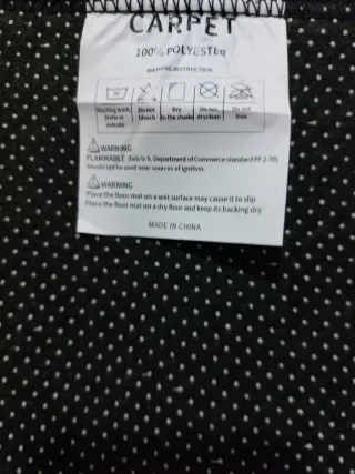 Alfombra Decorativa Máquina de Coser Vintage