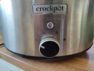 Olla de cocción lenta Crock-Pot 6.5L Acero Inox