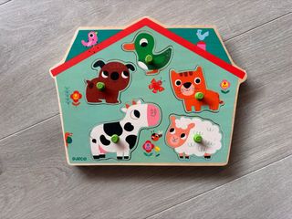 Puzzle madera Djeco animales