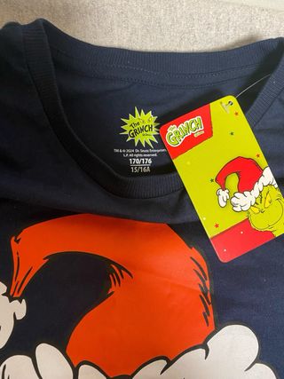 Pijama Grinch Talla 170cm Nuevo