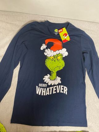 Pijama Grinch Talla 170cm Nuevo