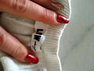 Maglione donna bianco a coste