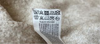 Jersey Mango beige manga abullonada