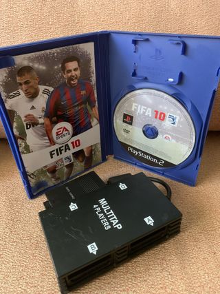 FIFA 10 + Multitap 4 Players Ps2