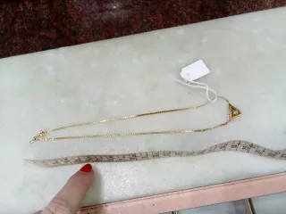 Collana elegante con zircone