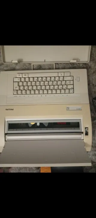 Máquina de escribir eléctrica Philips