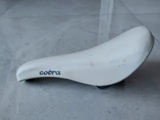 Sillín de bici Cobra Blanco
