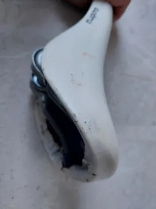 Sillín de bici Cobra Blanco