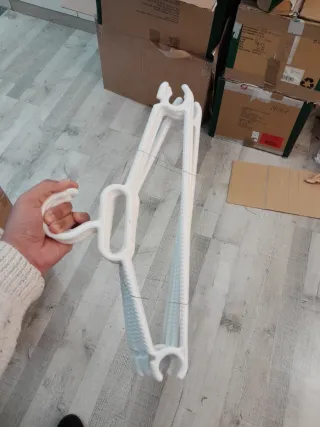 Perchas para pantalones negras (pack)