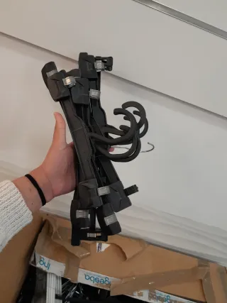 Perchas para pantalones negras (pack)