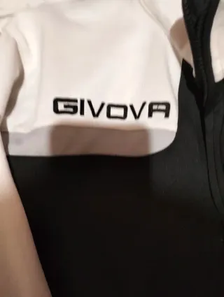 Giacca Givova uomo nera e bianca