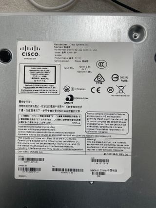 Router Cisco ISR 1100 C1111-8P Profesional