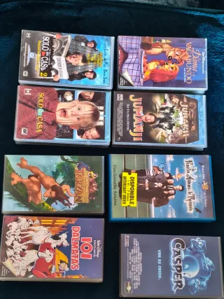 Películas VHS Disney y Clásicos