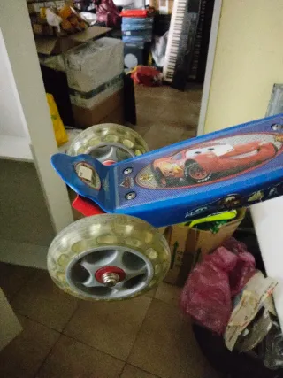 Patinete infantil 3 ruedas Cars