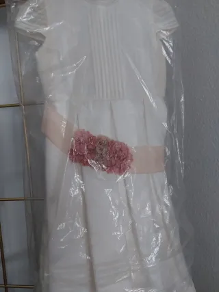 Vestido de Primera Comunión blanco
