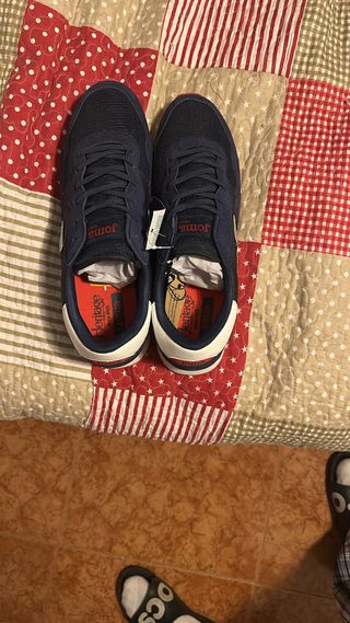 Zapatillas Joma Vestir Azul/Rojo