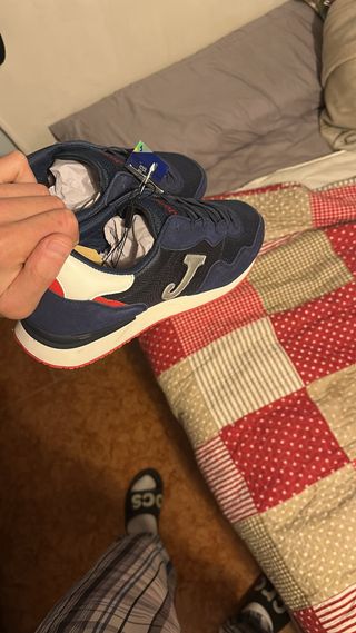 Zapatillas Joma Vestir Azul/Rojo