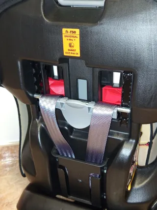 Silla coche grupo 1/2/3 sin isofix