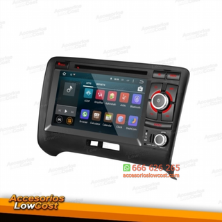 RADIO 2 DIN GPS ANDROID 11.0 PARA AUDI TT 2006-20