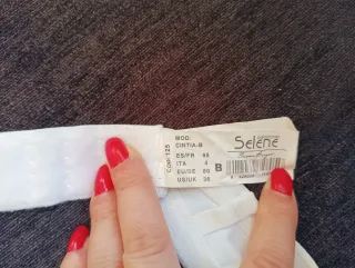 Sujetador Novia Blanco con Tirantes Extraíbles