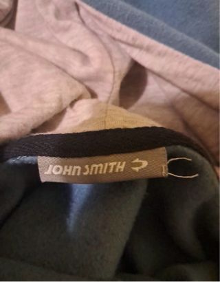 Sudadera John Smith Azul Rosa