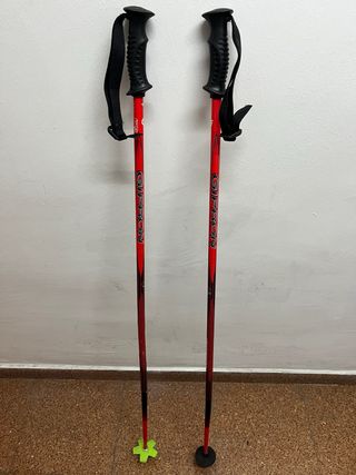 Bastones de esquí GIPRON rojos