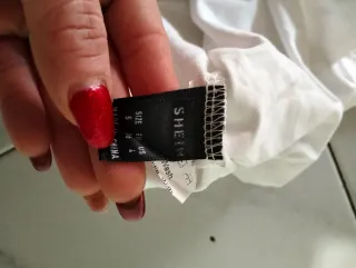 Maglietta donna manica corta bianca