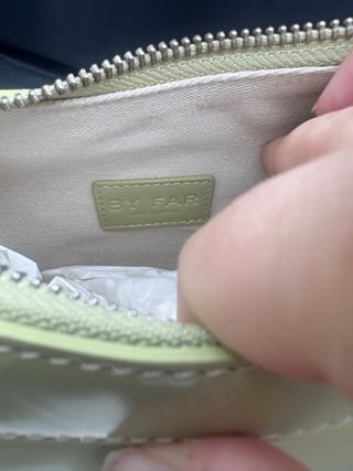 Bolso piel charol verde