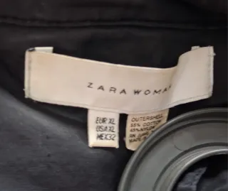 Chaqueta Zara Mujer XL Negra